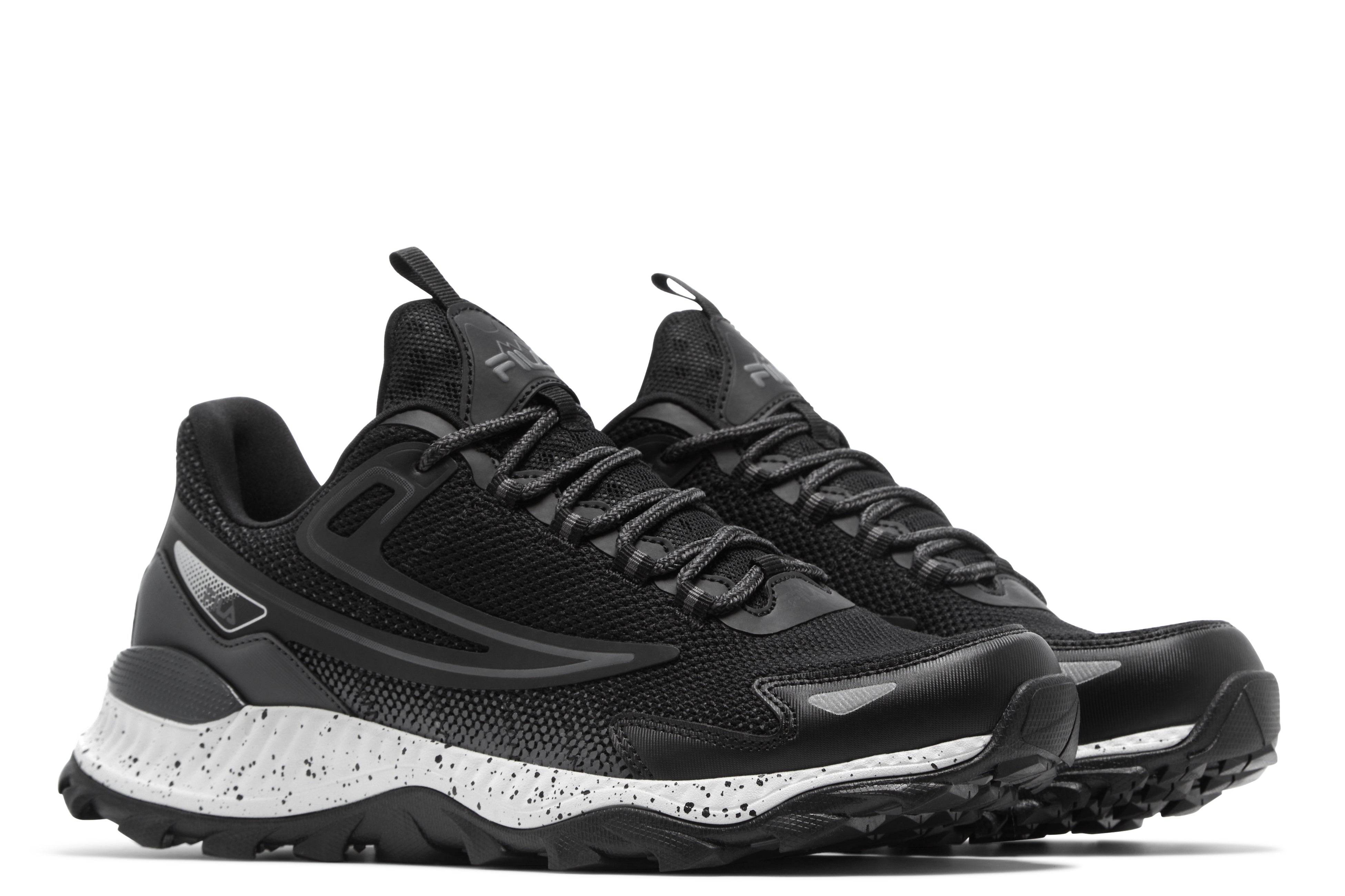 FILA MEN'S SANTIAGO ENERGIZED SHOES (BLACK)